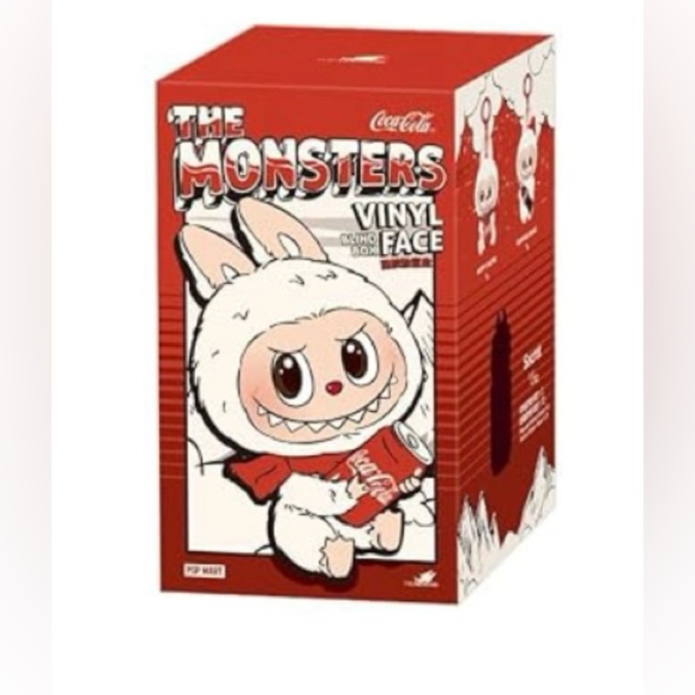 Coca-Cola The Monsters Vinyl Figure in Red and White
